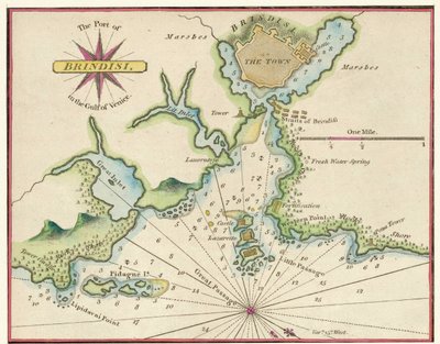 Gulf of Venice by Georg and Hogenberg Franz (1535 90) Braun
