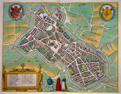 Map of the City of Lille (from 