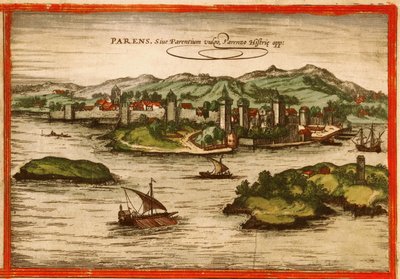 Porec, Croatia by Georg and Hogenberg Franz (1535 90) Braun