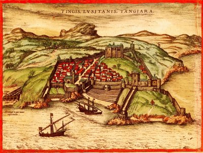 Tangiers, Morocco by Georg and Hogenberg Franz (1535 90) Braun