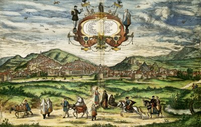 Map of Granada, from 