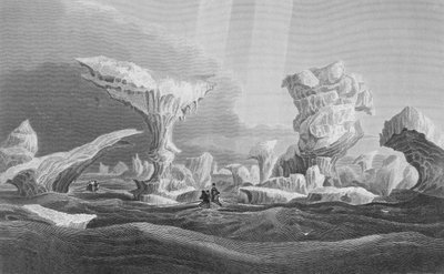 Boats in a Swell Amongst Ice, August 24 by George (after) Back