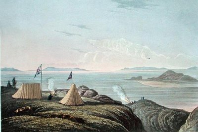 View of the Arctic Sea from the Mouth of the Coppermine River, Midnight, July 20 by George (after) Back