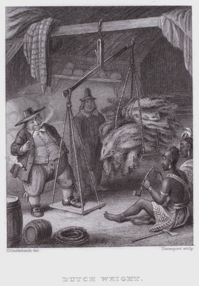 Dutch Weight by George (after) Cruikshank