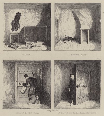 Illustration for Jack Sheppard by George (after) Cruikshank