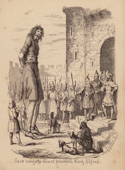 Jack and the Beanstalk by George (after) Cruikshank