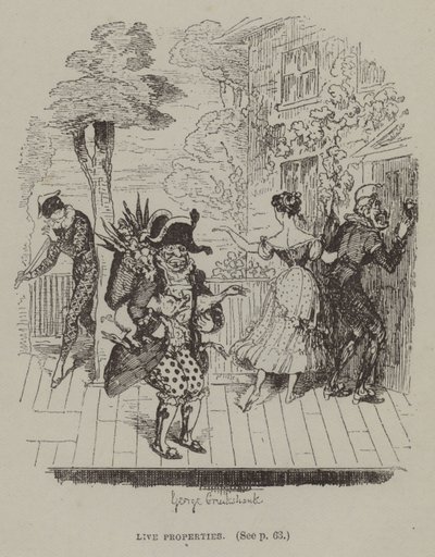Live Properties by George (after) Cruikshank
