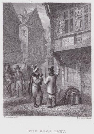 The Dead Cart by George (after) Cruikshank
