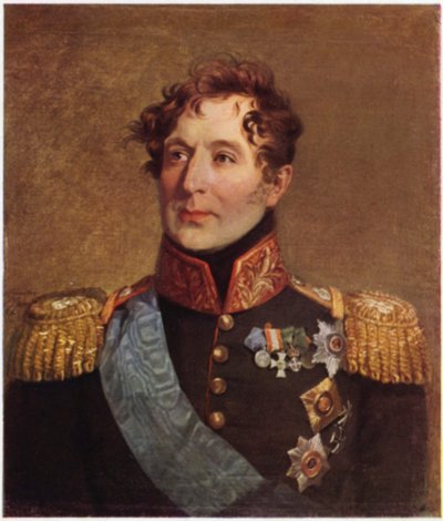 Portrait of Mikhail Miloradovitch by George (after) Dawe