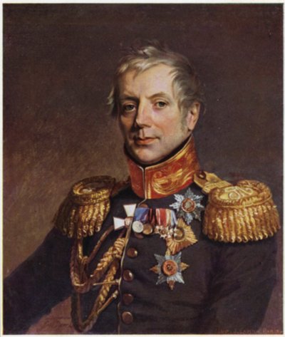 Portrait of Pyotr Konovnitsyn by George (after) Dawe