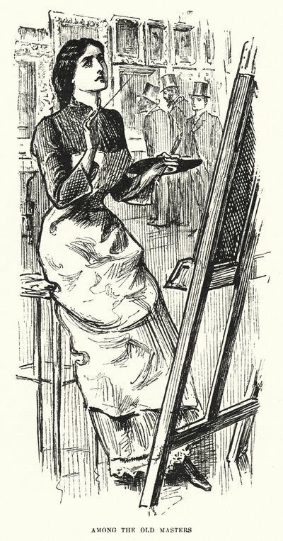Illustration for Trilby by George du Maurier by George (after) Du Maurier