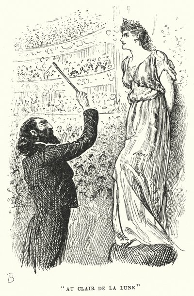 Illustration for Trilby by George du Maurier by George (after) Du Maurier