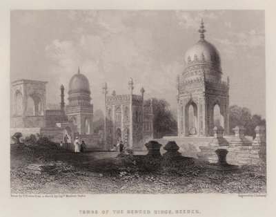 Tombs of the Bereed Kings, Beeder by George (after) Howse
