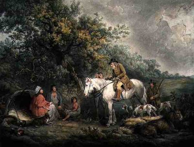 Morning, or The Benevolent Sportsman, engraved and pub. by Joseph Grozer (c.1755-99) by George (after) Morland