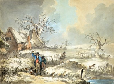 Snipe Shooting by George (after) Morland