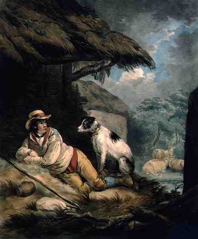 The Shepherd by George (after) Morland
