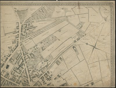 The New and Accurate Plan of the Town and Port of Leverpool, from a survey, engraved by Thomas Kitchin by George (after) Perry