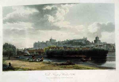 The North Front of Windsor Castle, from 