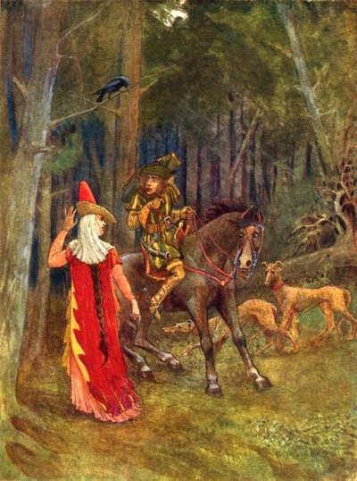 Forest Conversation by George 9th Earl of Carlisle Howard