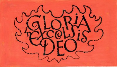 Gloria in Excelsis Deo, 1970s by George Adamson