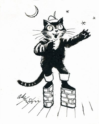 Puss in Boots by George Adamson