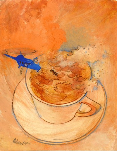 Storm in a Teacup, 1970s by George Adamson