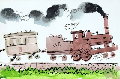The Steam Train, Part I, 1952 by George Adamson
