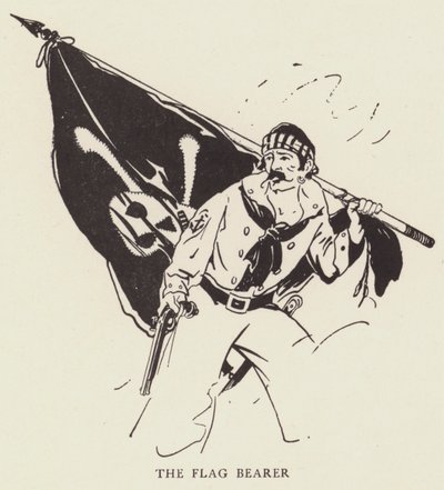 The flag bearer by George Alfred Williams