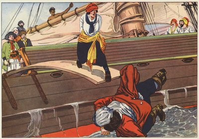 Walking the plank by George Alfred Williams