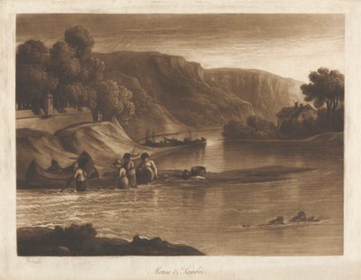 Meuse and Sambre, from the Gate of the Sambre by George Arnald