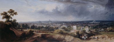 Paris Seen from the Heights of Montmartre by George Arnald
