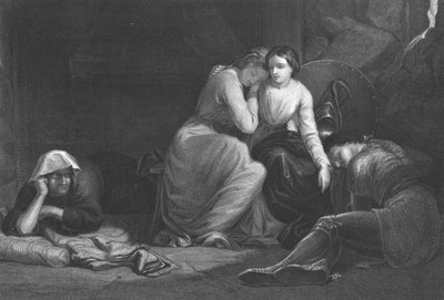 Florimel and the Witch, c1852 by George August Periam