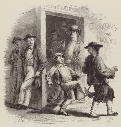 Attacking Chinese in San Francisco by George Augustus Sala