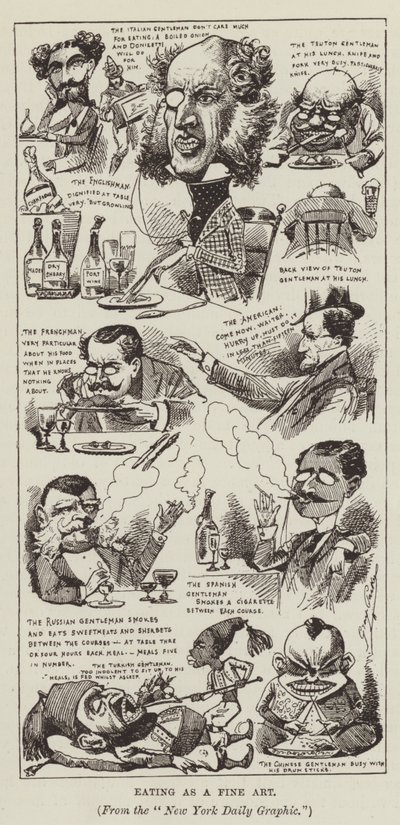 Eating as a Fine Art by George Augustus Sala