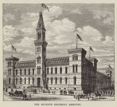 The Seventh Regiment Armoury by George Augustus Sala