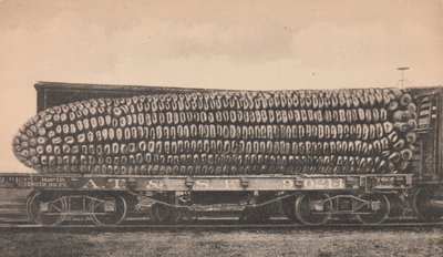A Car Load of Texas Corn, ca. 1910 by George B. Cornish