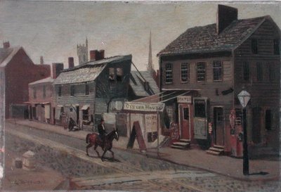 S.W. Corner of 13th and Race Street, c.1875 by George Bacon Wood