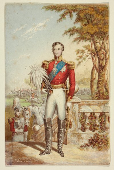His Royal Highness Prince Albert (Buckskin Trousers) by George Baxter