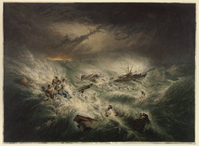 The Wreck of the Reliance by George Baxter