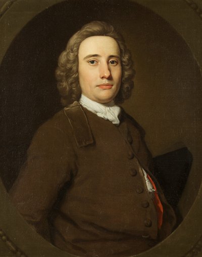 Portrait of a Man in Brown by George Beare