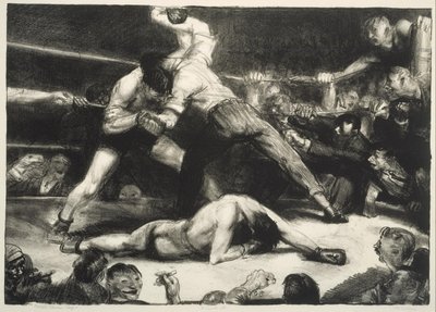 A Knock-Out by George Bellows