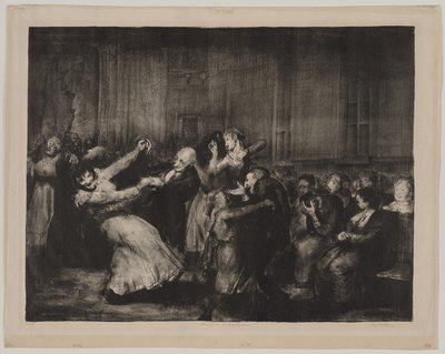Dance in a Madhouse by George Bellows