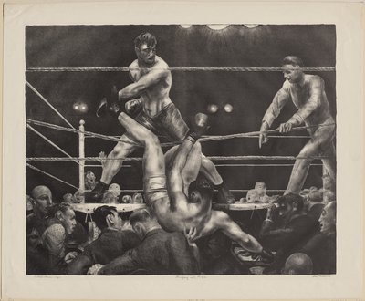 Dempsey and Firpo by George Bellows