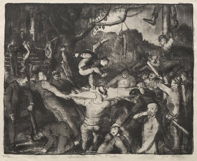 Initiation in the Frat by George Bellows