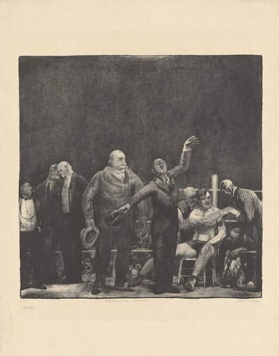 Introducing John L. Sullivan by George Bellows