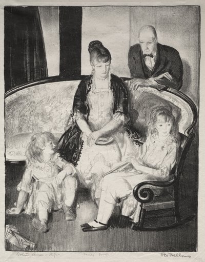 My Family, Second Stone by George Bellows