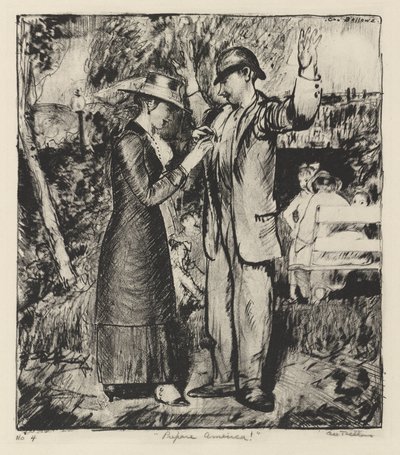 "Prepare, America!" by George Bellows