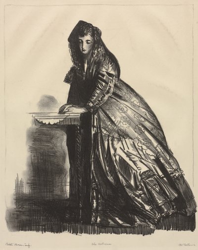 The Actress by George Bellows