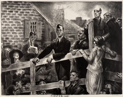 The Appeal to the People by George Bellows