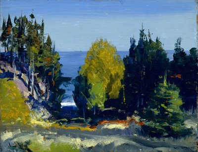 The Grove - Monhegan by George Bellows